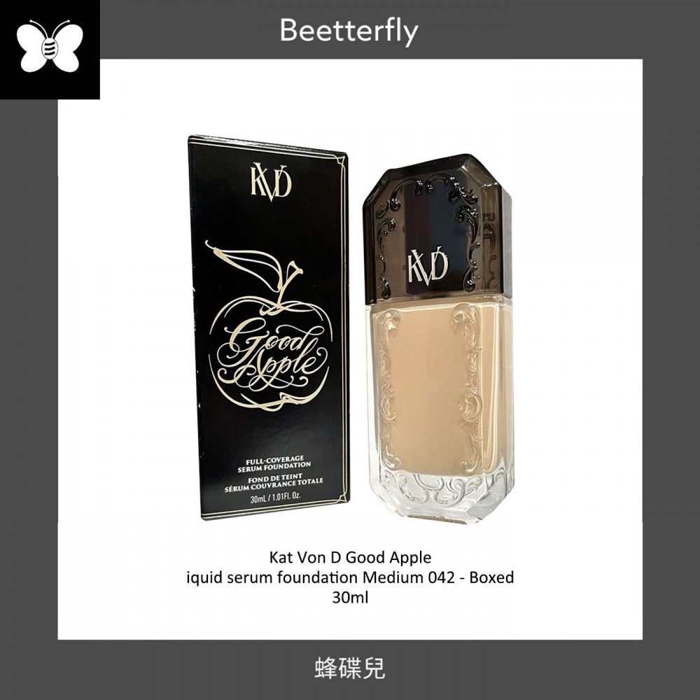 KVD Good 苹果液体精华粉底中型 042 - 盒裝